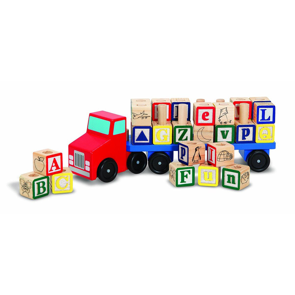 Melissa & Doug Classic Alphabet Truck Ages 3+ Years