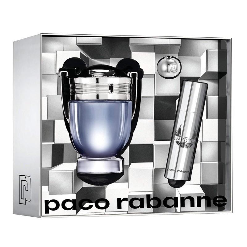 Paco Rabanne Mens' Invictus Set Size 2 Pieces
