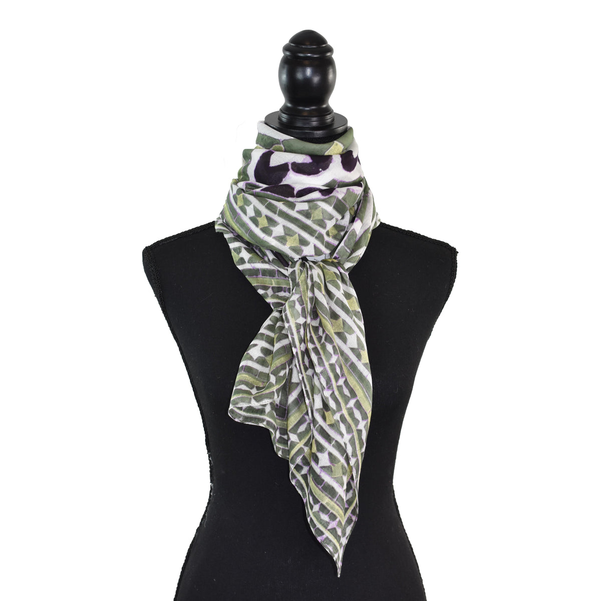 Dupatta Designs Arnette Medallion Print Scarf
