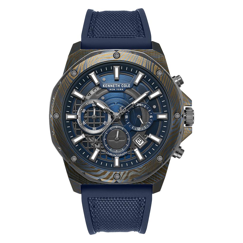 Kenneth Cole Brands Hollis Chronograph Watch Size Mens Standard