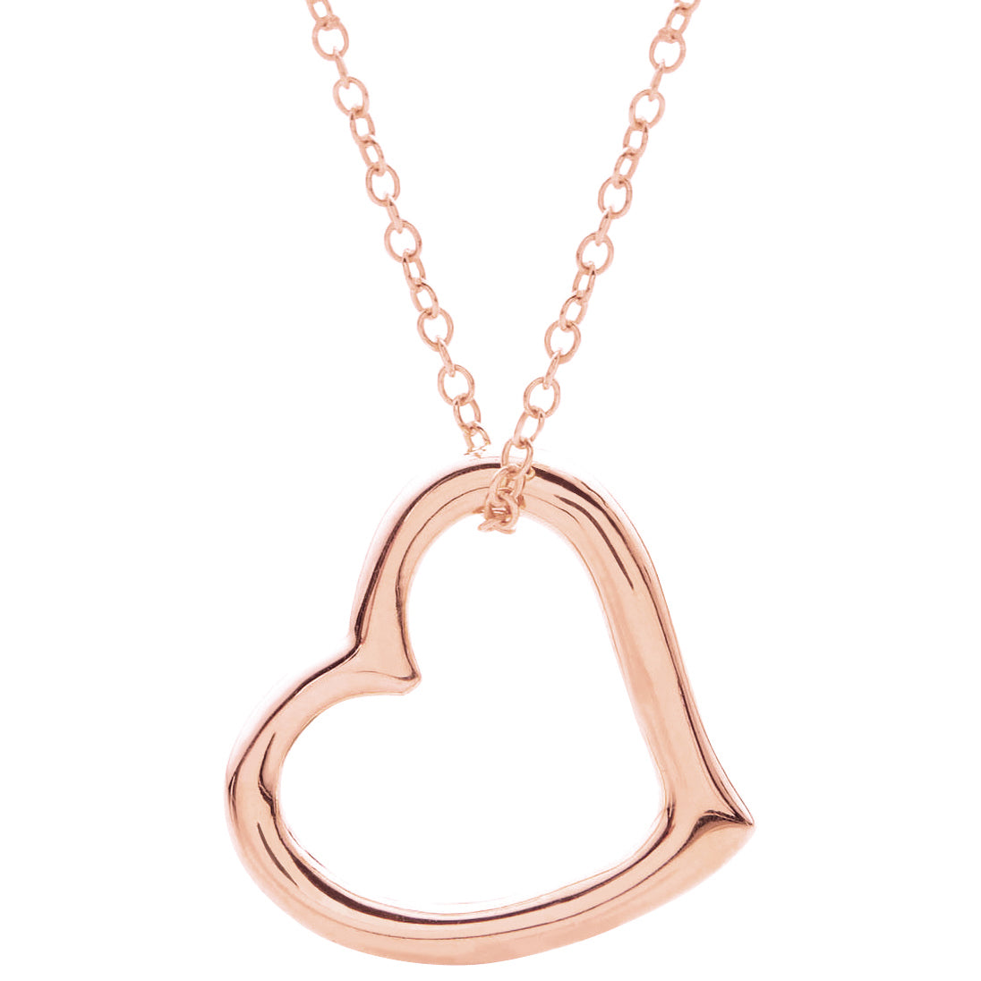 Jilco Inc Floating Heart Necklace