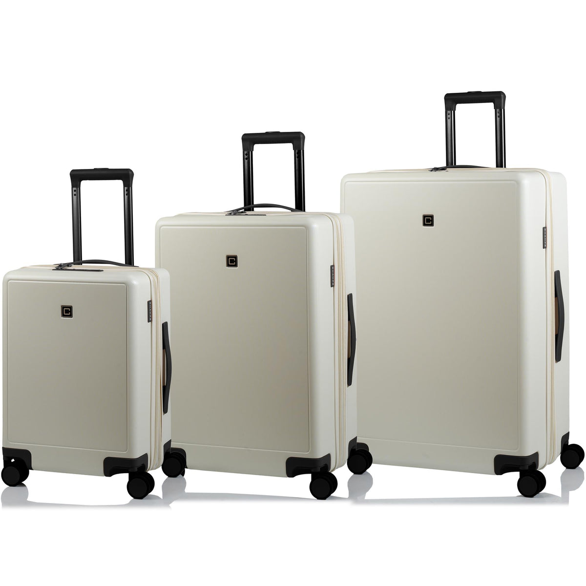 Champs Luggage Vintage Muse Hardside Luggage Set Size 3 Pieces