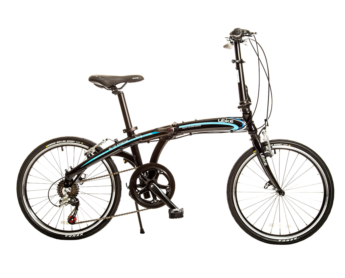 BikeUSA Blue Streak Folding Bike
