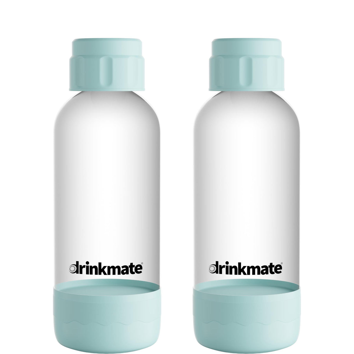 Drinkmate Artic Blue 0.5L Twin-Pack of Spare Bottles