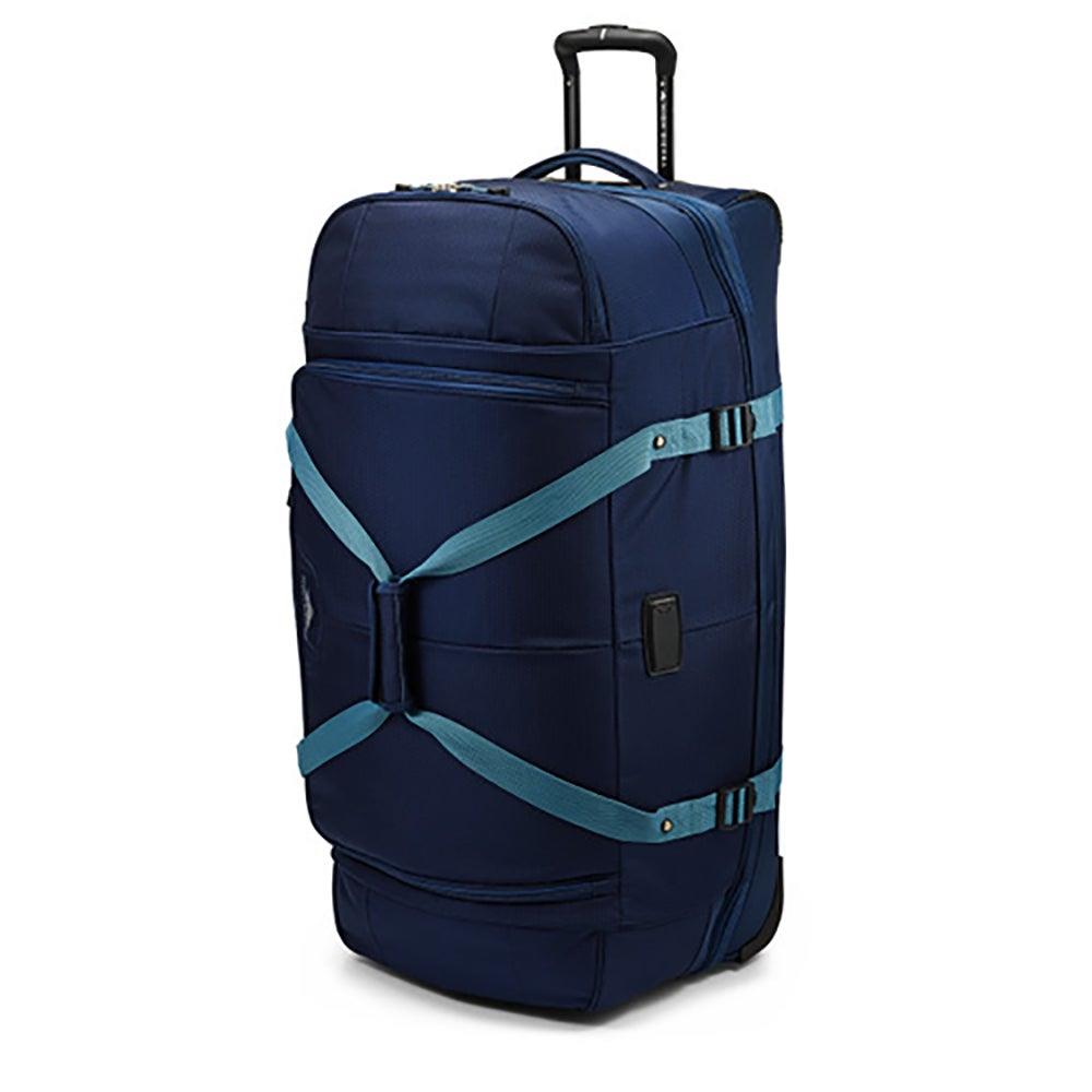 High Sierra Fairlead 34" Drop Bottom Wheeled Duffel True Navy/Graphite