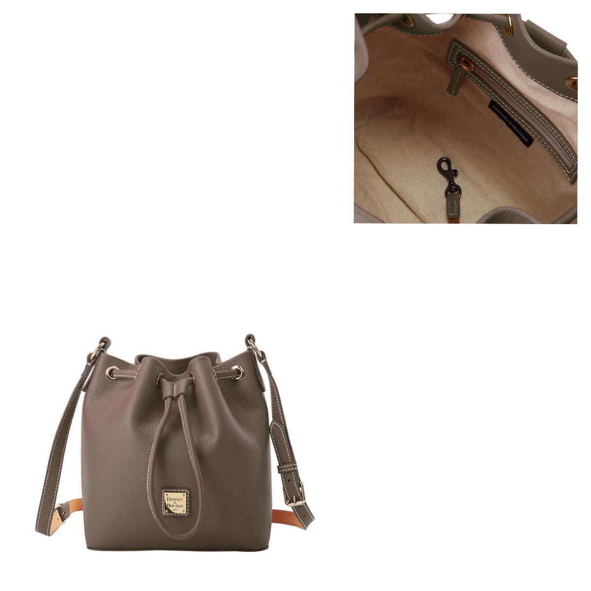 Dooney & Bourke Lucca Leather Crossbody Drawstring
