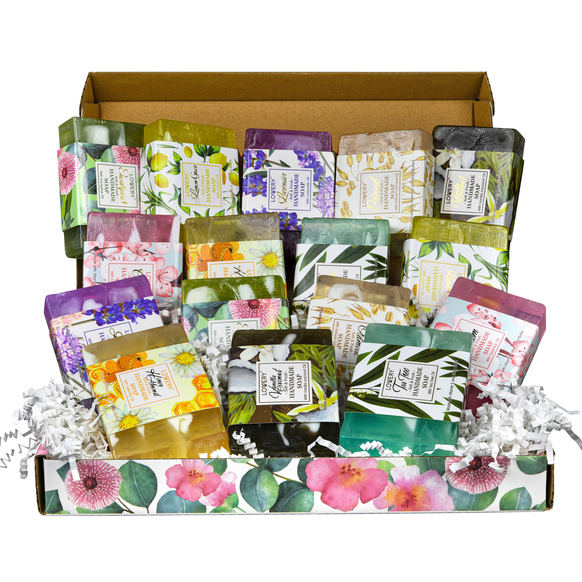 Lovery Handmade Soap Set Size 8 Pieces
