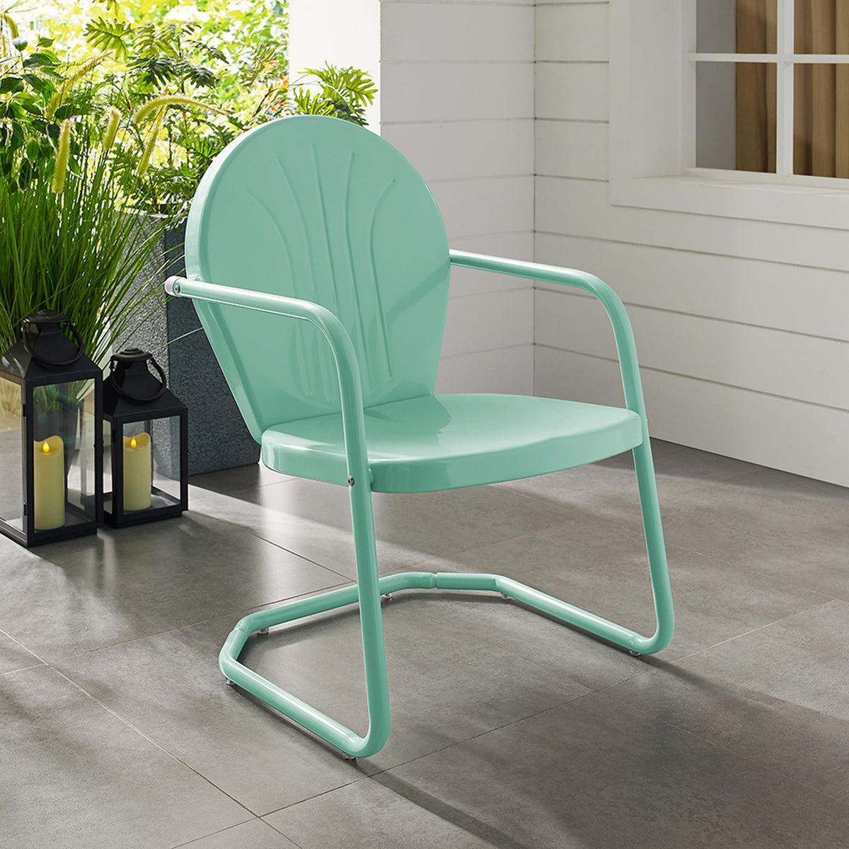 Crosley Outdoor Griffith Retro Outdoor Chair