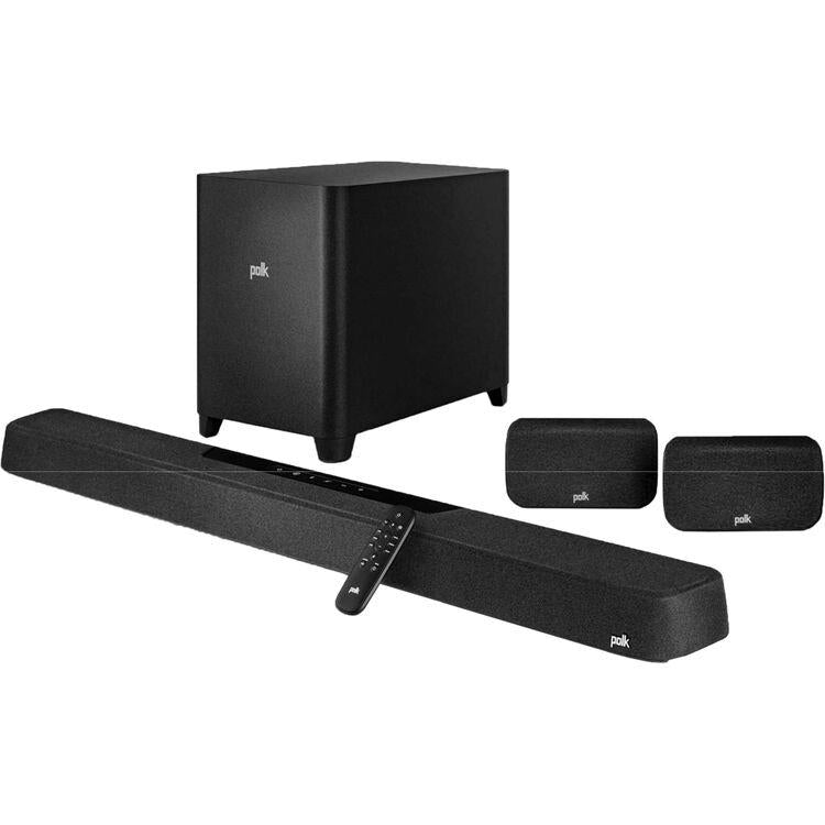 Polk MagniFi MAX AX SR 5.1.2 Channel Sound Bar w/Wireless Subwoofer System