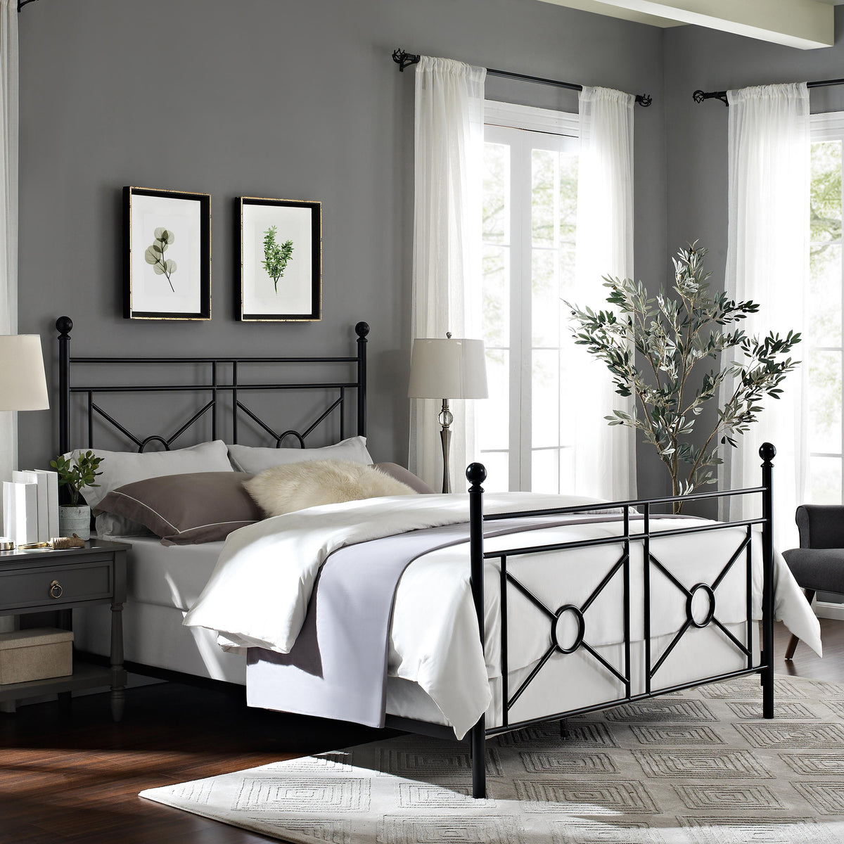 Crosley Furniture Montgomery Queen Bed