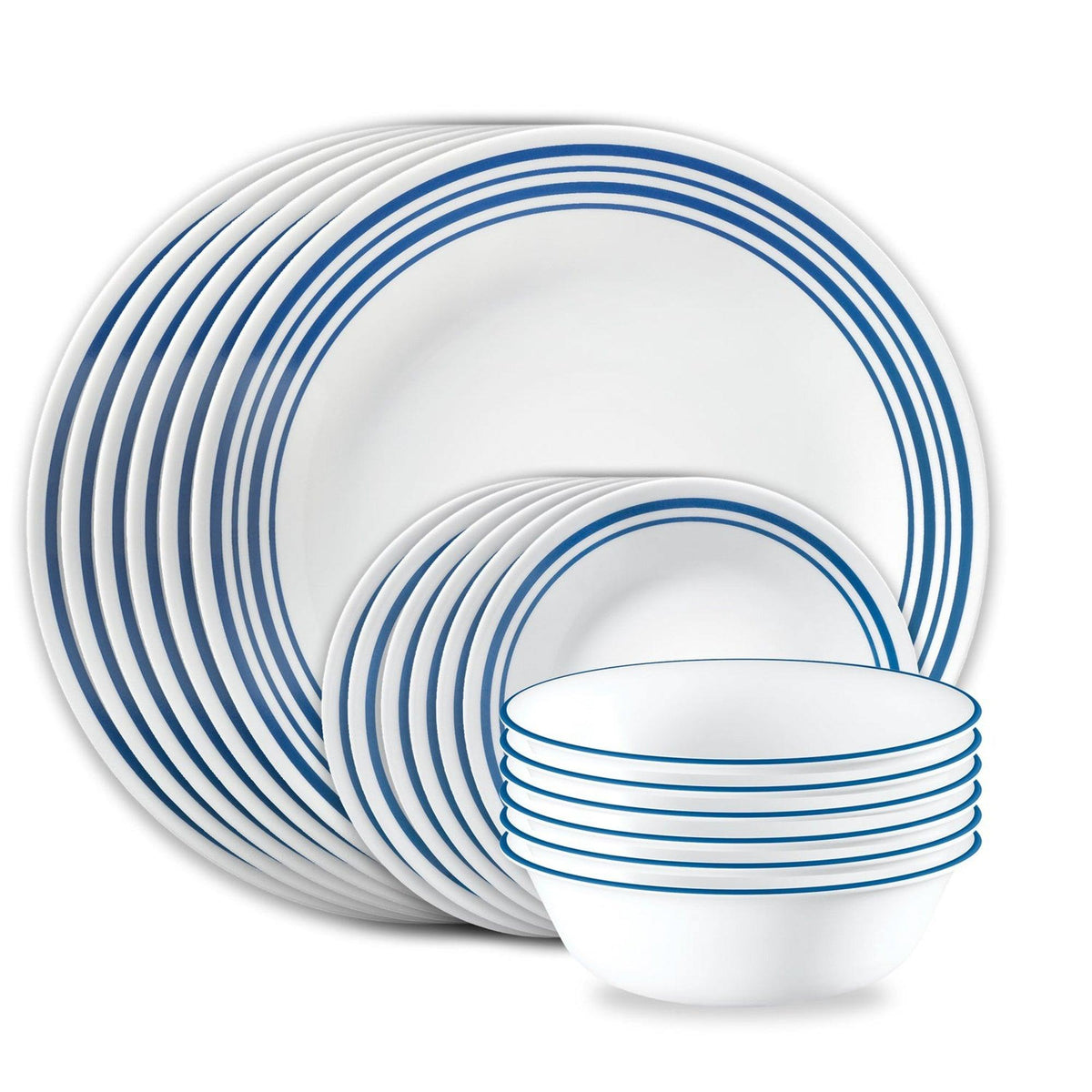 Corelle Laila 18pc Dinnerware Set Service for 6