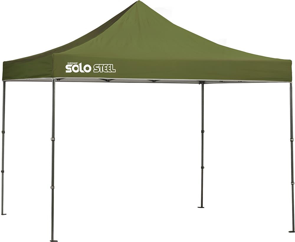 Quik Shade Solo Steel SOLO100 Straight Leg Pop-Up Canopy Size 10x10