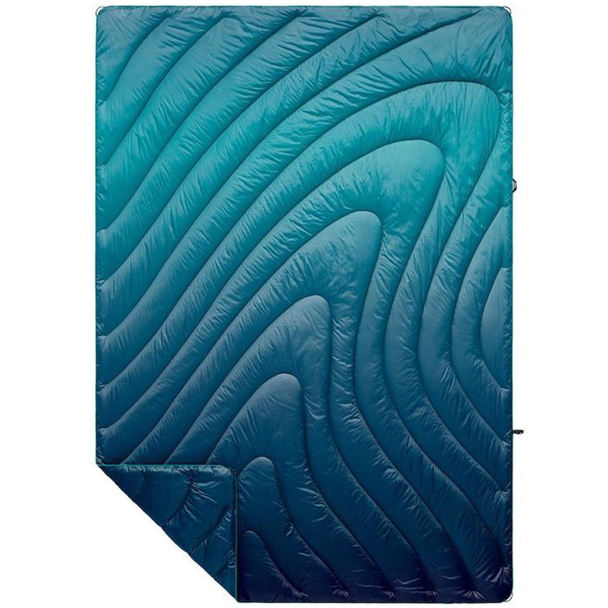 Rumpl Original Puffy Blanket - Ocean Fade