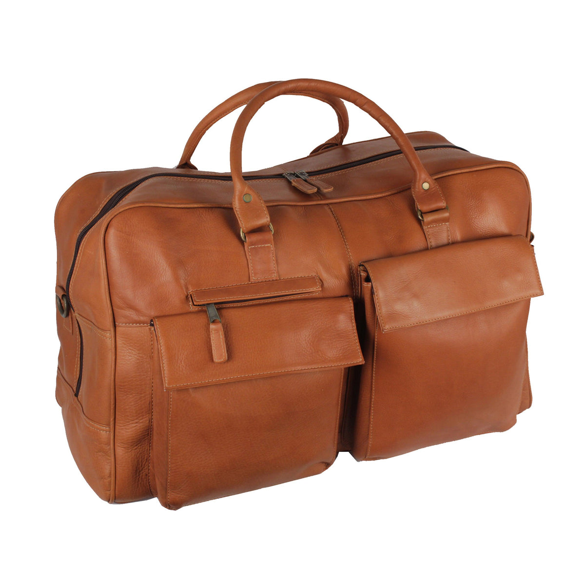 Latico Leathers Prime Time Duffel Natural