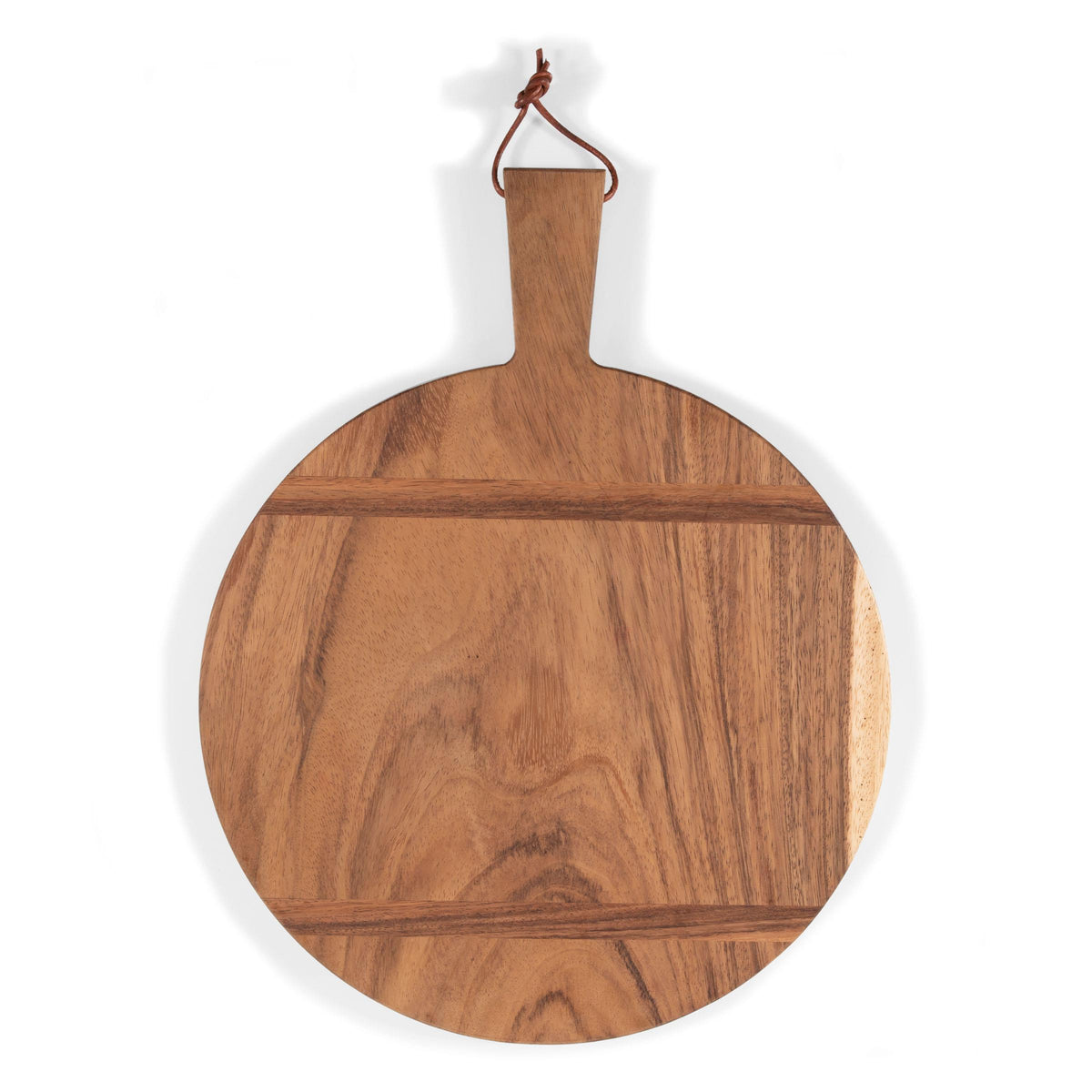 Picnic Time Madera Charcuterie Board Round - Caribbean Walnut