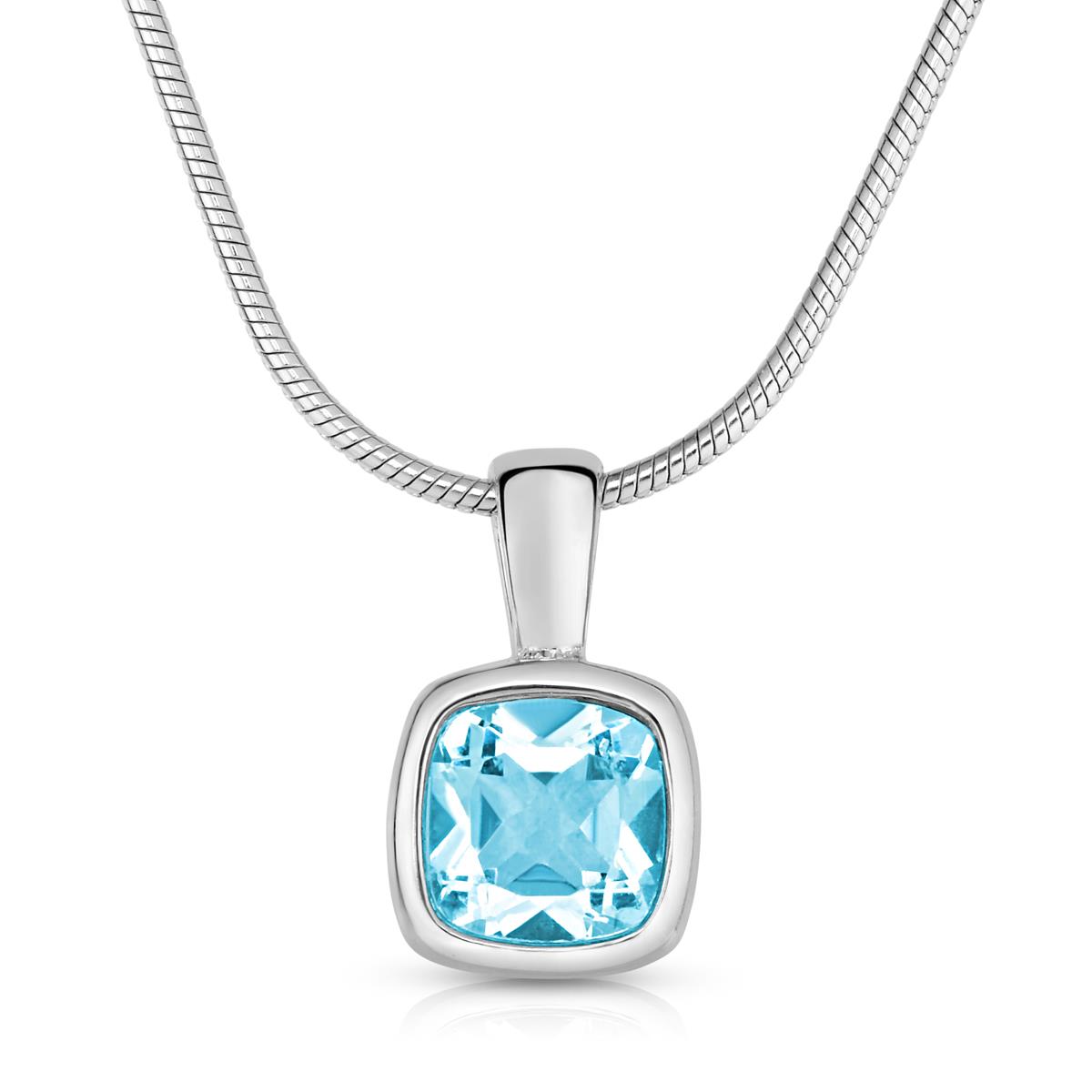 Jilco Inc Blue Topaz Necklace