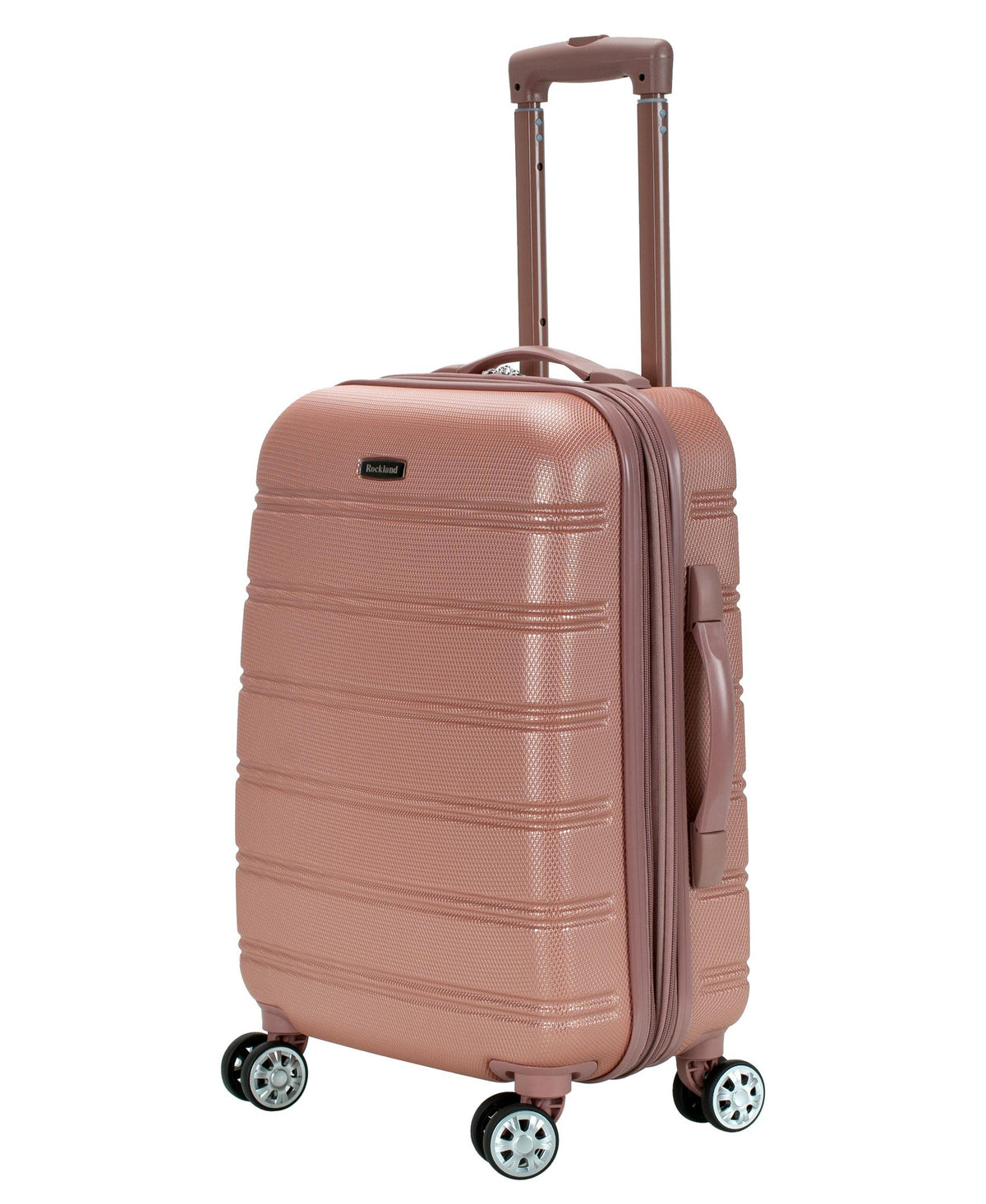 Rockland Luggage Melbourne, 20" Upright - Rosegold