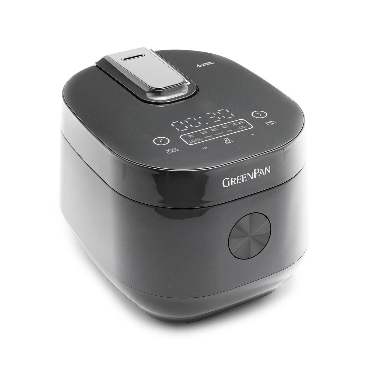 GreenPan Bistro 8 Cup Carb-Reducing Rice Cooker Graphite
