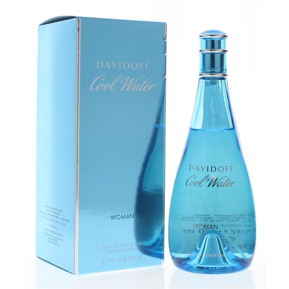 Davidoff Cool Water Eau De Toilette Size 6.7oz