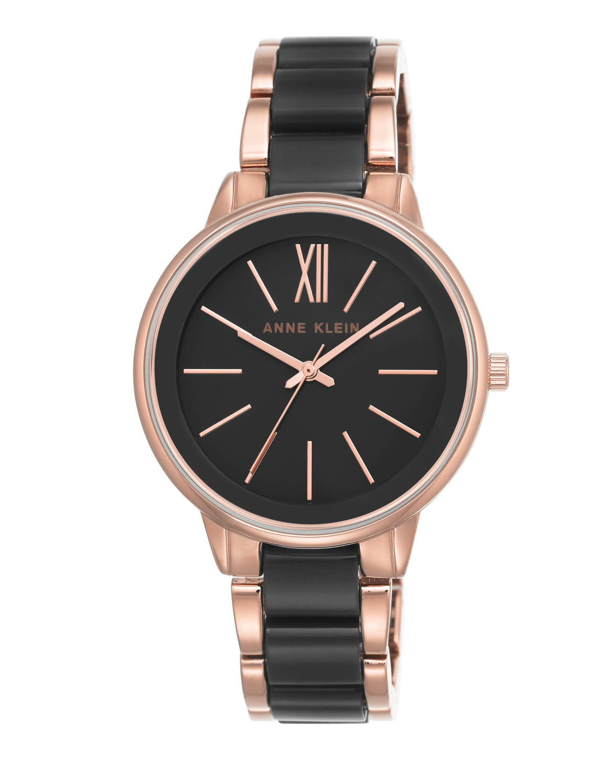 Anne Klein Women's Black Dial Bracelet Watch