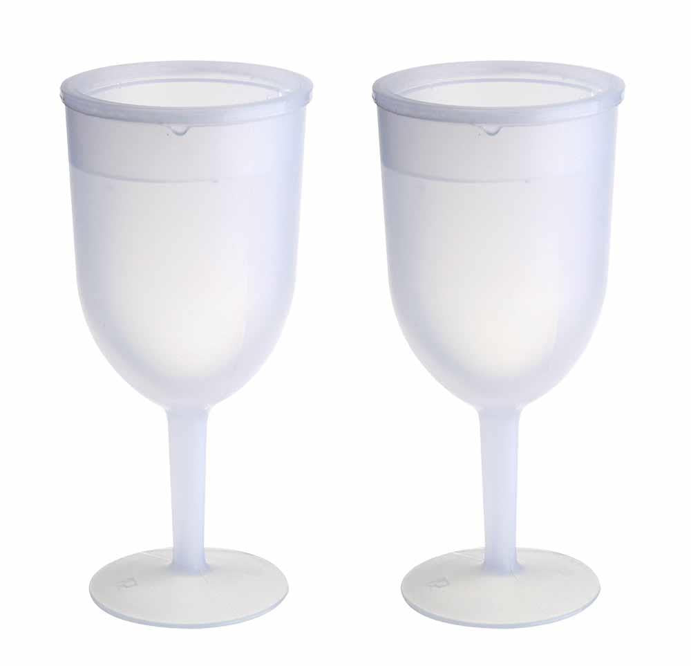 Bella Home KitchenWorthy Freezer Goblet 2 Pack