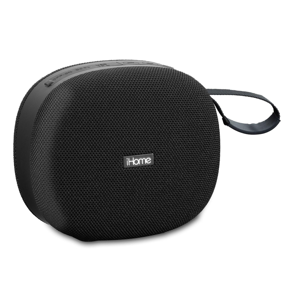 iHome Splash Resistant Bluetooth Speaker Black