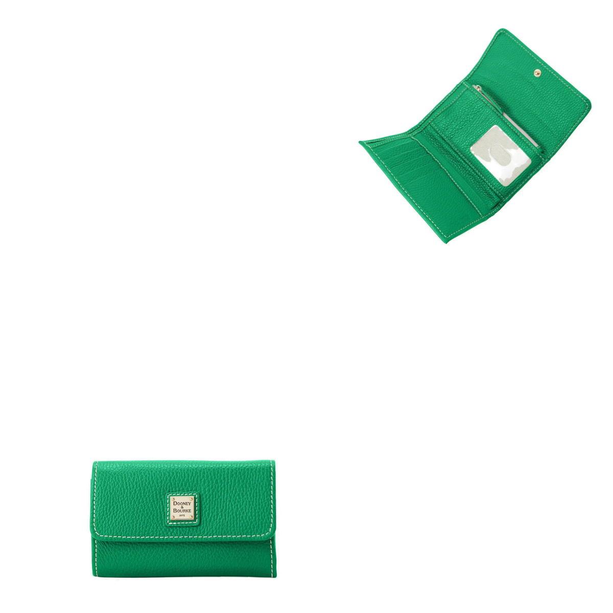 Dooney & Bourke Lucca Leather Flap Wallet