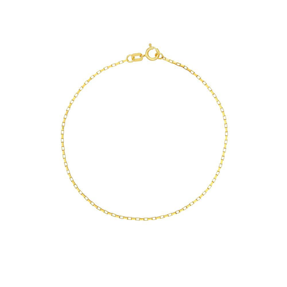 HAWLEY ST 0.88mm Box 7.5" Chain Necklace
