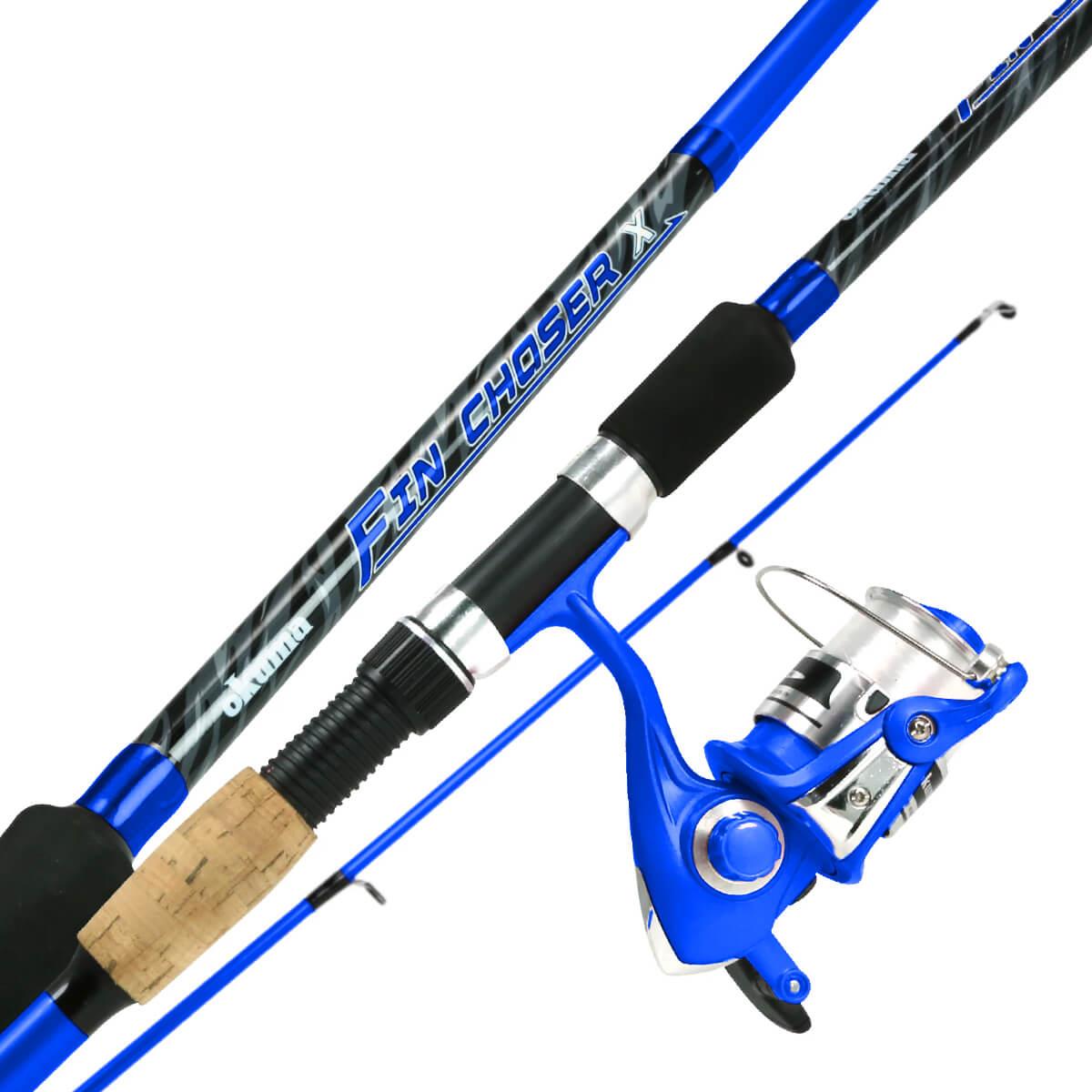 Okuma Fin Chaser X Spinning Combo - Blue