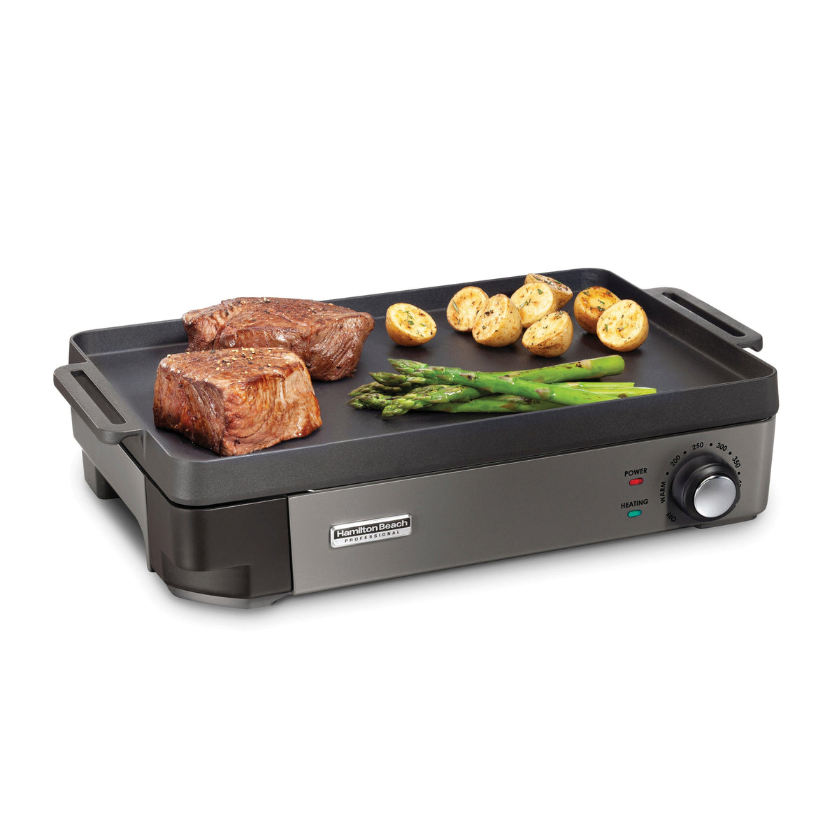 Hamilton Beach Professional Cast Iron Electric Grill w/ Removable Cooktop