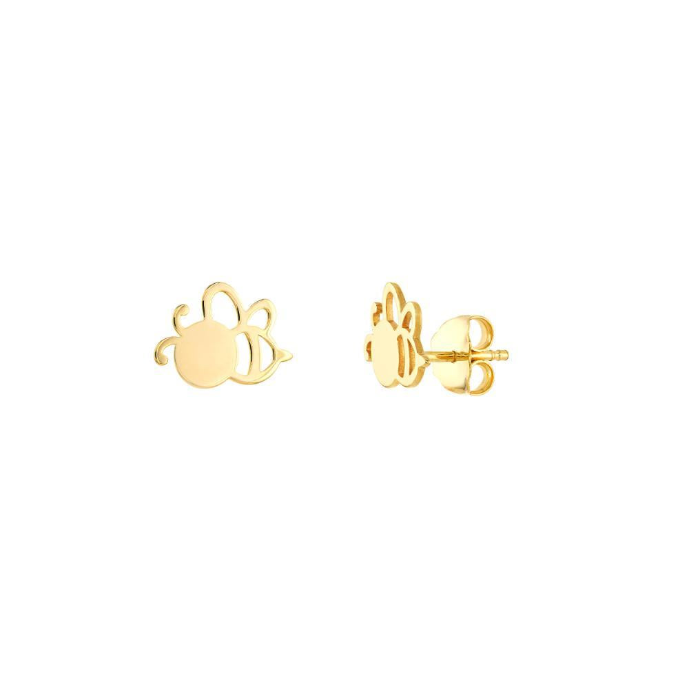 HAWLEY ST Bee Stud Earrings on Post Back