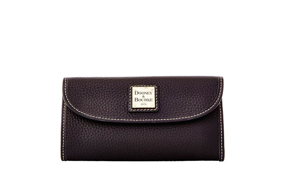 Dooney & Bourke Pebble Grain Continental Clutch