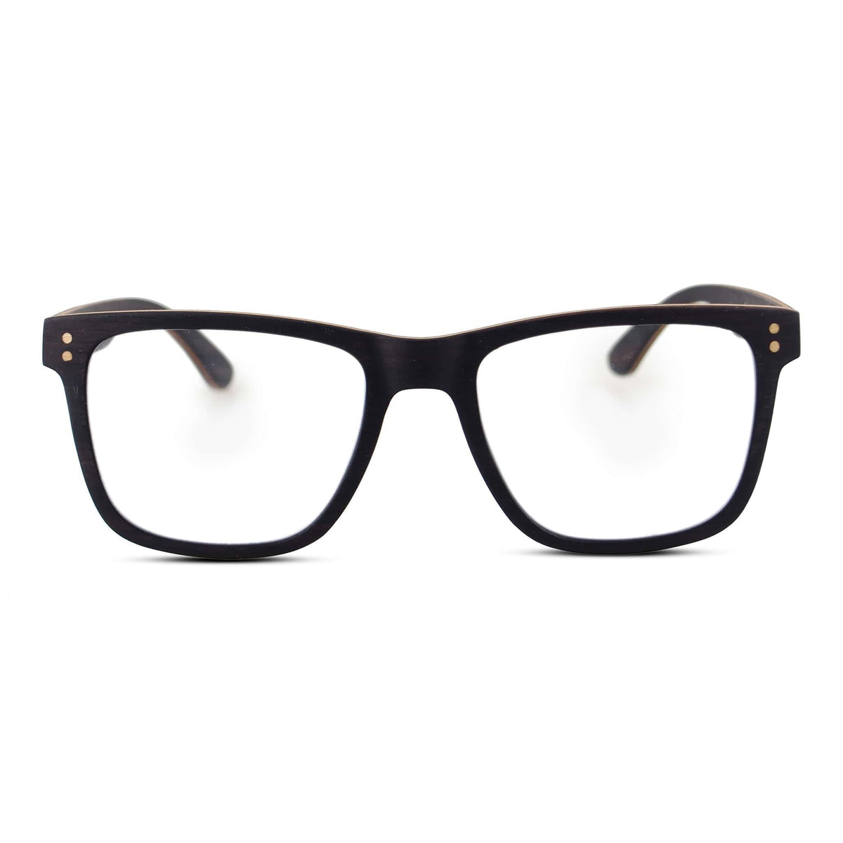 Joycoast Alps Ebony Wood Blue Light Blockers Wooden Glasses