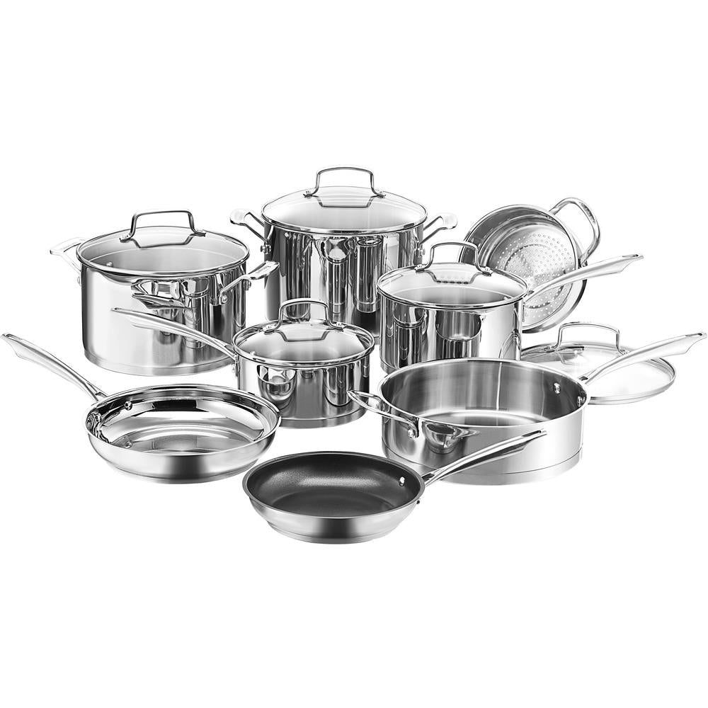 Cuisinart 13pc Professional Series Stainless Steel Cookware Set
