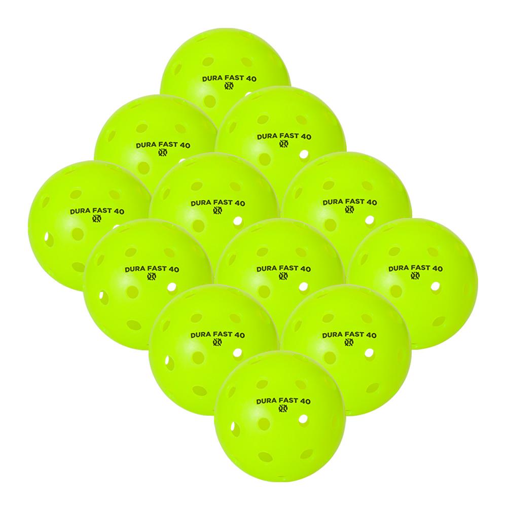 Onix Dura Outdoor Neon Green Pickleballs 12pk