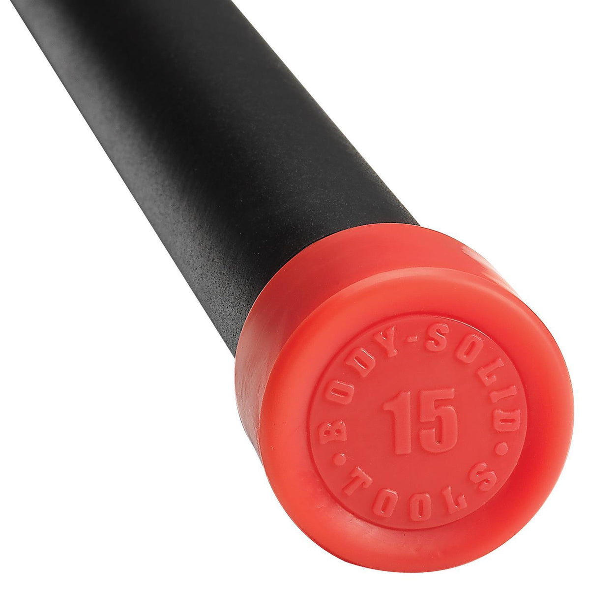 Body-Solid 15lb. Fitness Bar - Red