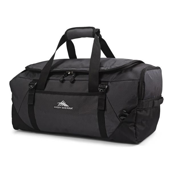 High Sierra Fairlead Travel Duffel/Backpack - Mercury/Black