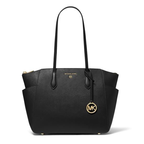 Michael Kors Marilyn Medium Top Zip Tote Black