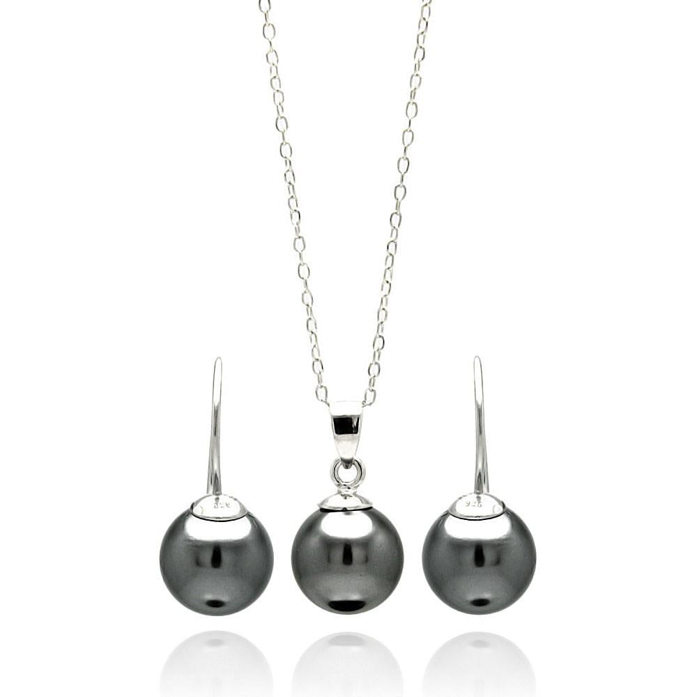Infinity Luxe Jewelry Collection Black Pearl Set