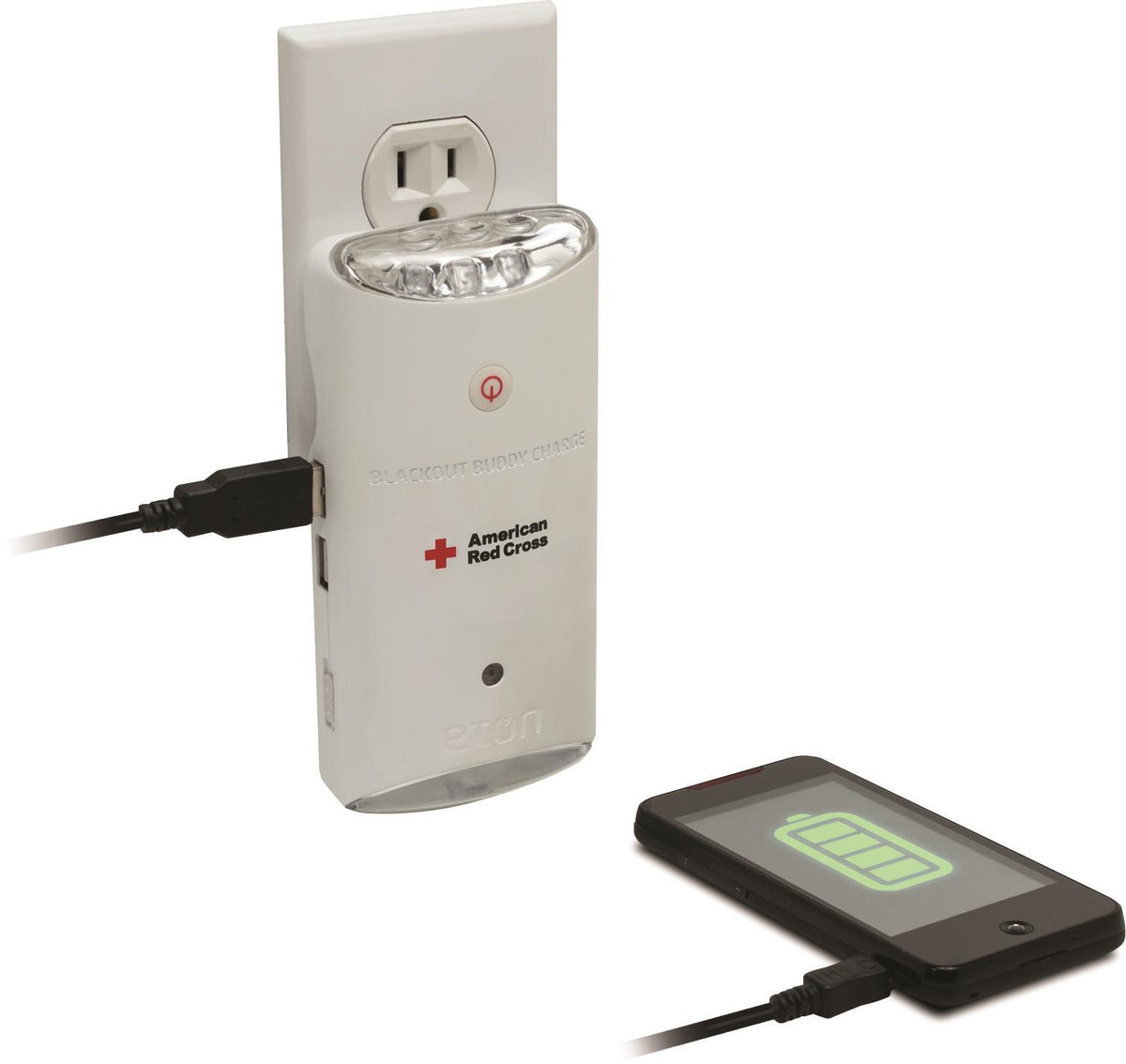 Eton Emergency LED Flashlight, Blackout Alert, Nightlight