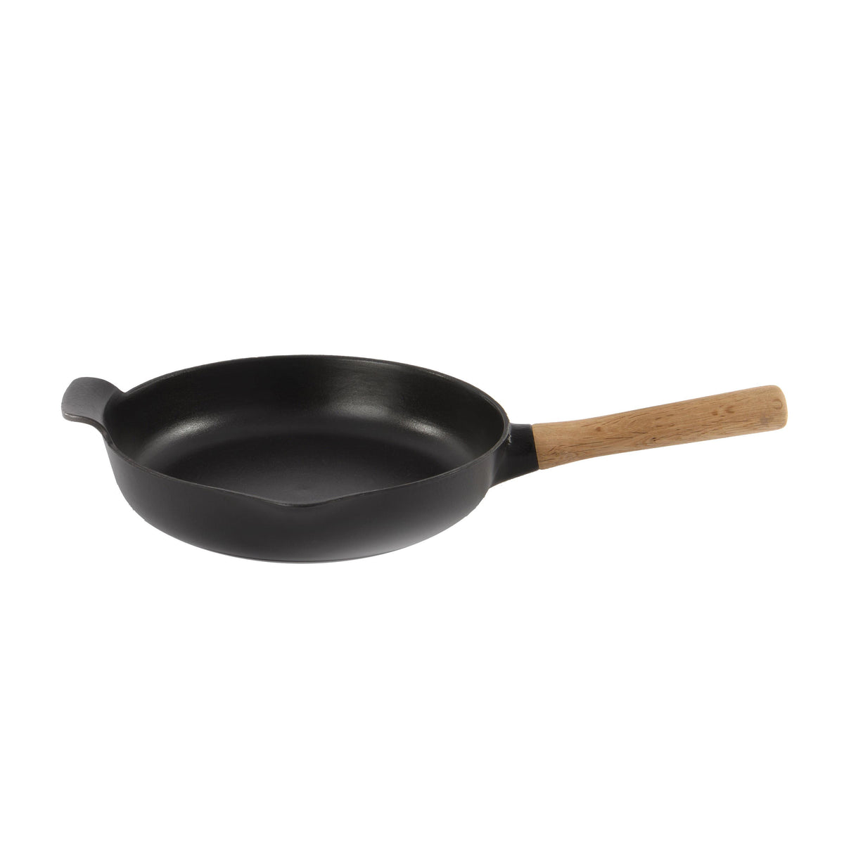 BergHOFF Ron Cast Iron 10.25" Fry Pan 2.6qt., Black