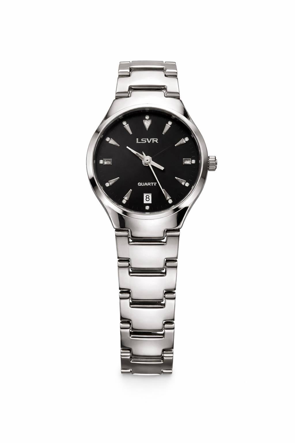 Completely Bella Ladies' Silvertone Classic Petite Dress Watch