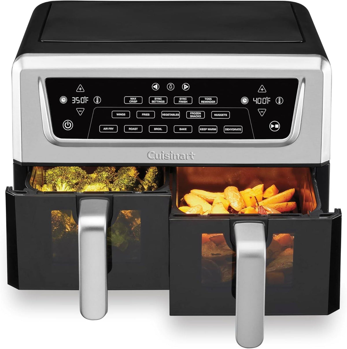 Cuisinart 11-Qt Dual Basket Air Fryer Pro