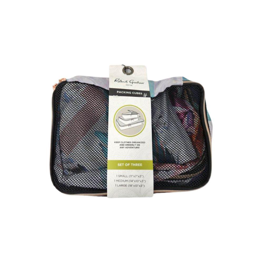 Robert Graham Accessories Alluring Packing Cubes Set Size 3 Pieces