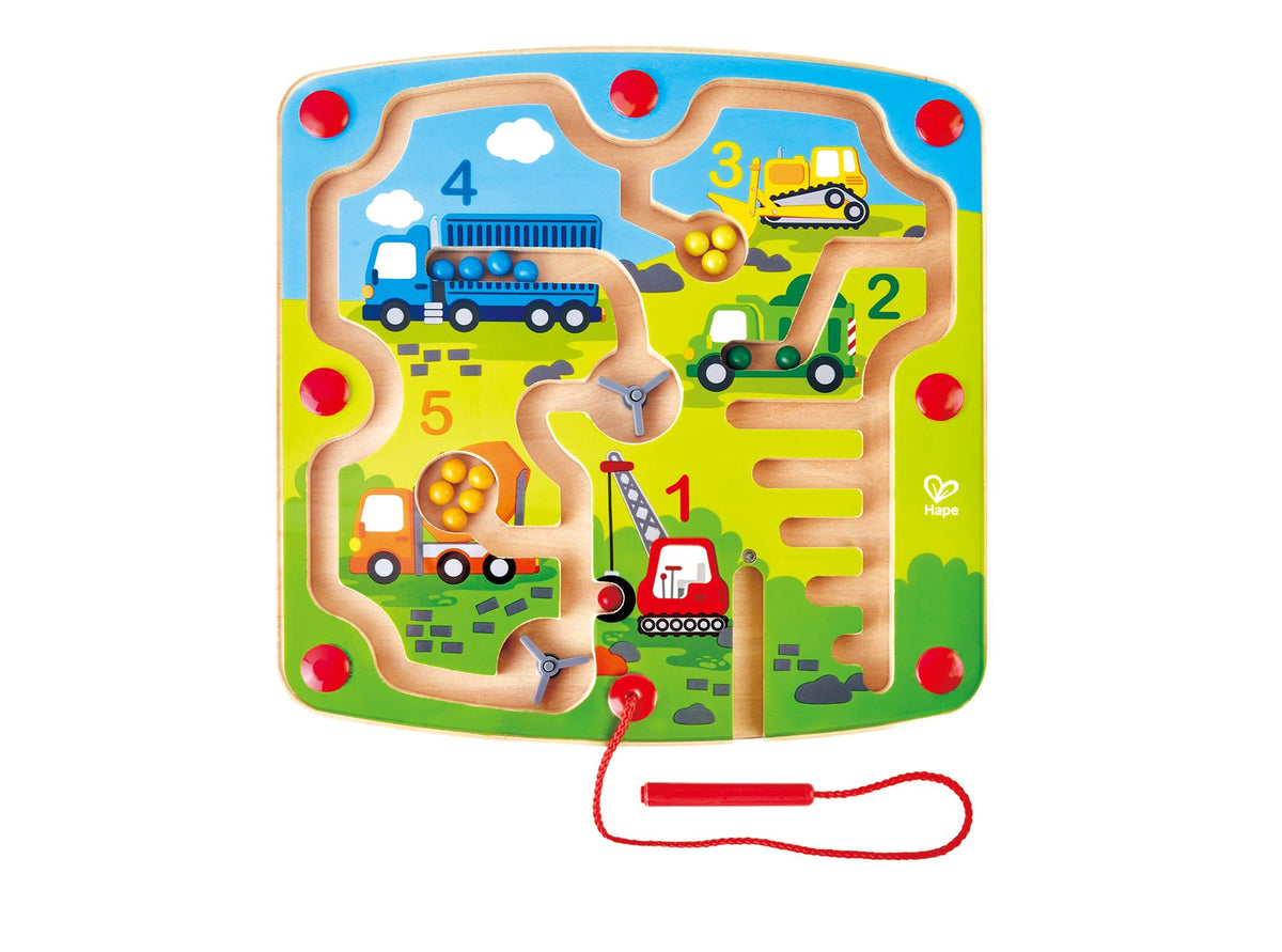 HapeToys Construction & Number Maze