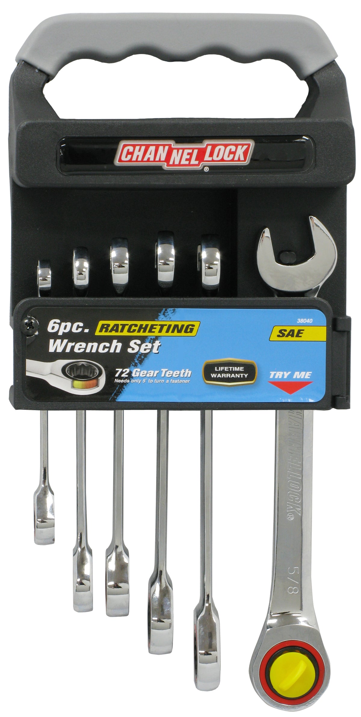 Allied ChannelLock 6-Piece SAE Ratcheting Wrench Set