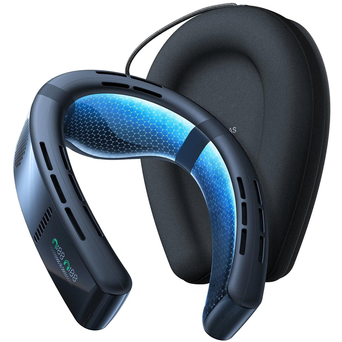 Torras COOLiFY Cyber Smart AI-Control Wearable Neck Air Conditioner with heat