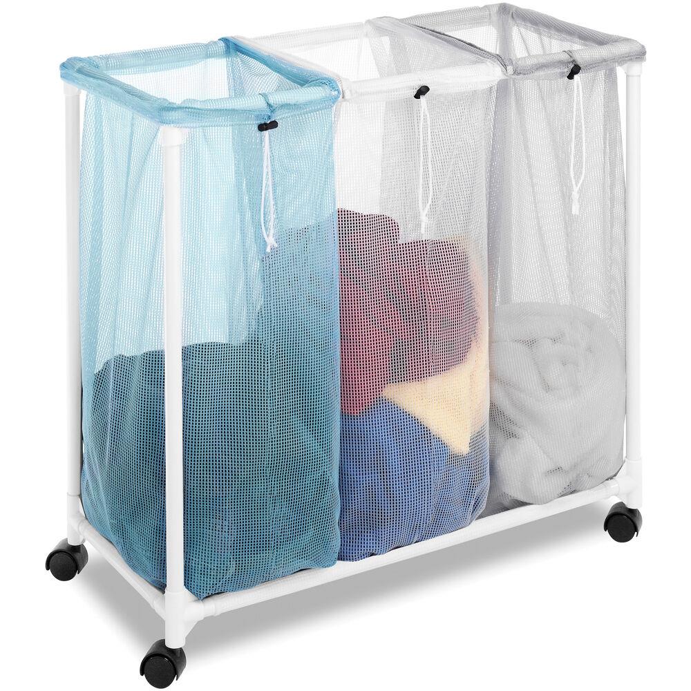 WHITMOR Triple Mesh Laundry Sorter