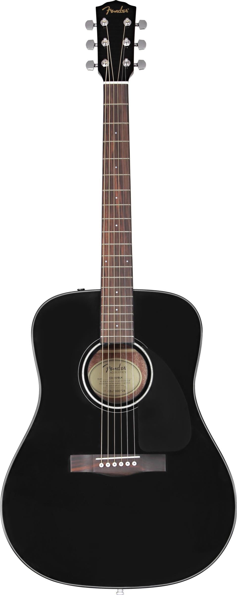 Fender CD-60 Dreadnought Acoustic Guitar with Case