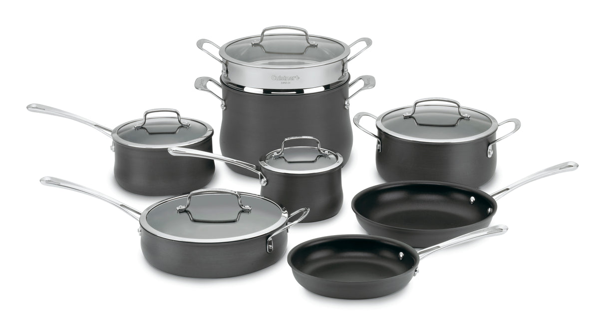 Cuisinart 13-Pc Contour Non-Stick Hard Anodized Cookware Set